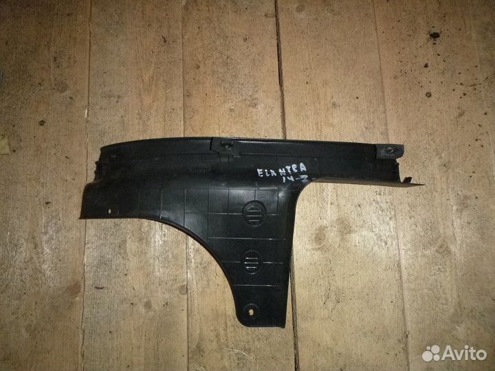 Накладка на порог hyundai elantra 2011-2016