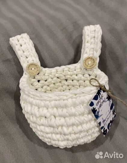 Корзинка карман для детской кроватки