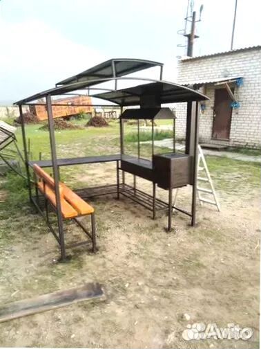 Мангал С крышей