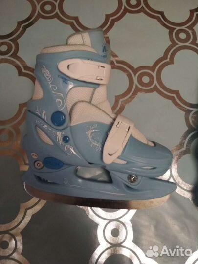 Коньки детские раздвижные 27-30