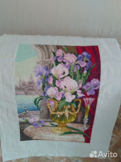 Вышивки крестом (готовые)