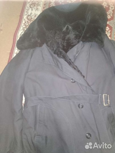 Бушлат СССР на овчине,р.56(в новом состоянии)