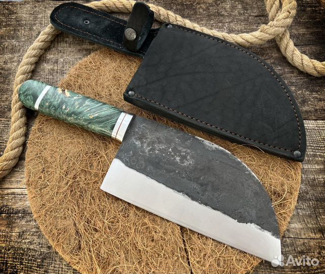 Шеф повар Сербский из кованой стали х12мф