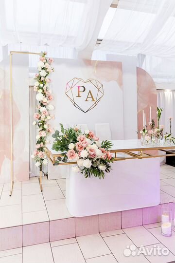 Свадебное оформление, свадебный декор