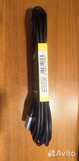 Микрофонный кабель 5 метров Quik Lok MX775-5