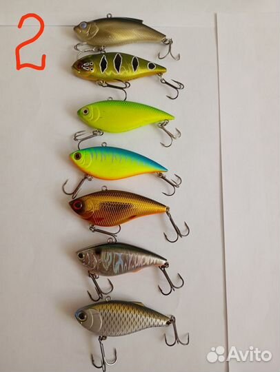 Воблеры, раттлины, Lucky craft, Daiwa и др