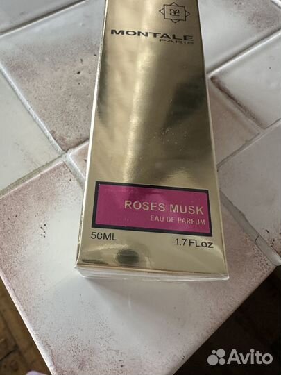 Новые духи Montale rose musk запечатаны 50 мл