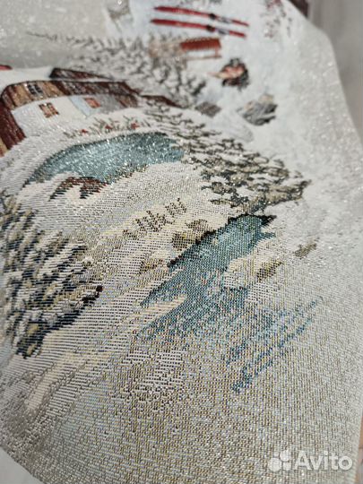 Скатерть гобелен новогодняя испания