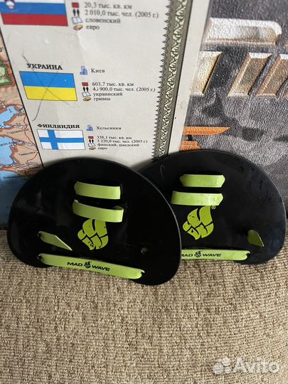 Лопатки для плавания mad wave