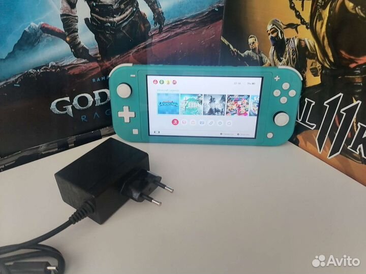 Прошитый Nintendo Switch lite 160Gb/Много Игр