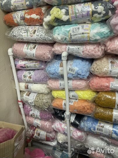 Alize puffy снежный барс, далматин, панда