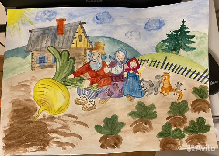 Поделки, рисунки в сад и школу