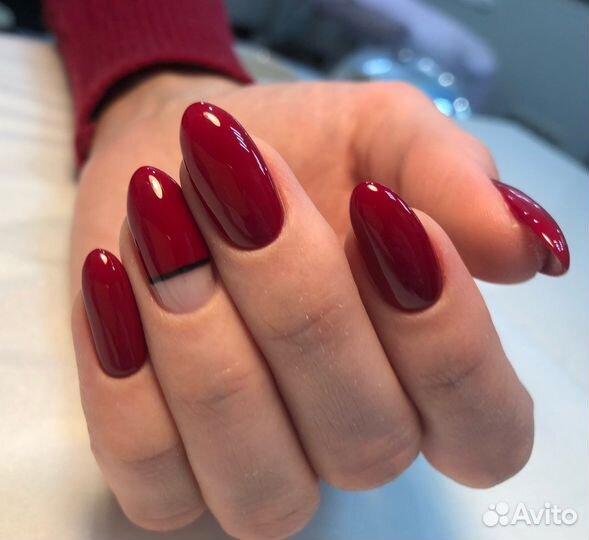 Маникюр с покрытием гель лаком