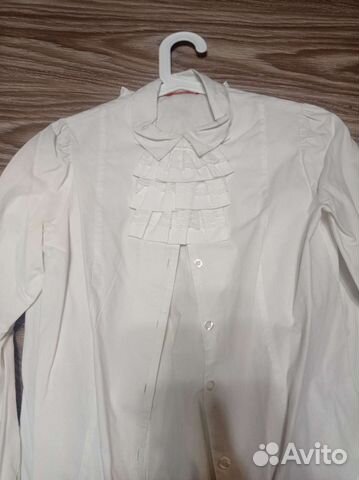 Рубашки школьные 12/13лет