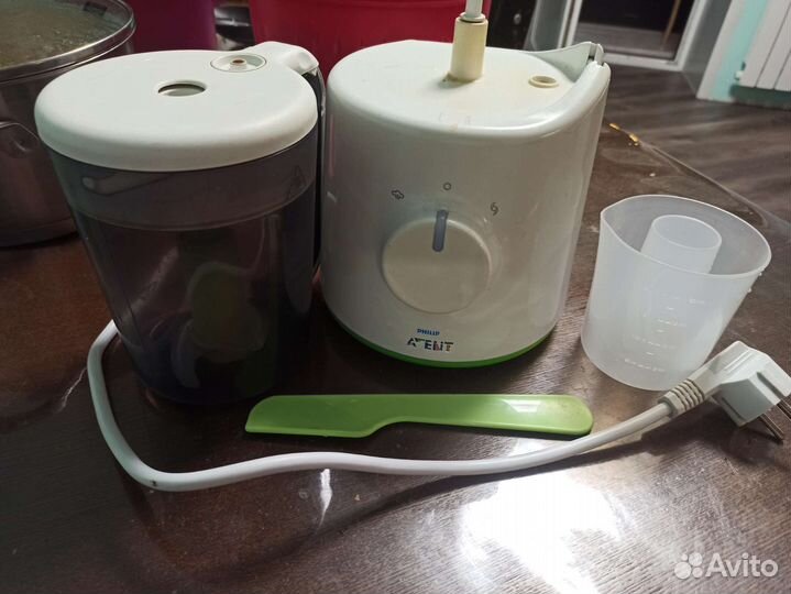 Пароварка Блендер philips avent 2 в 1