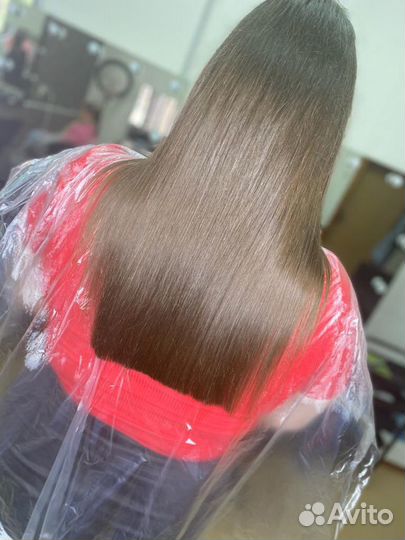 Кератин ботокс волос