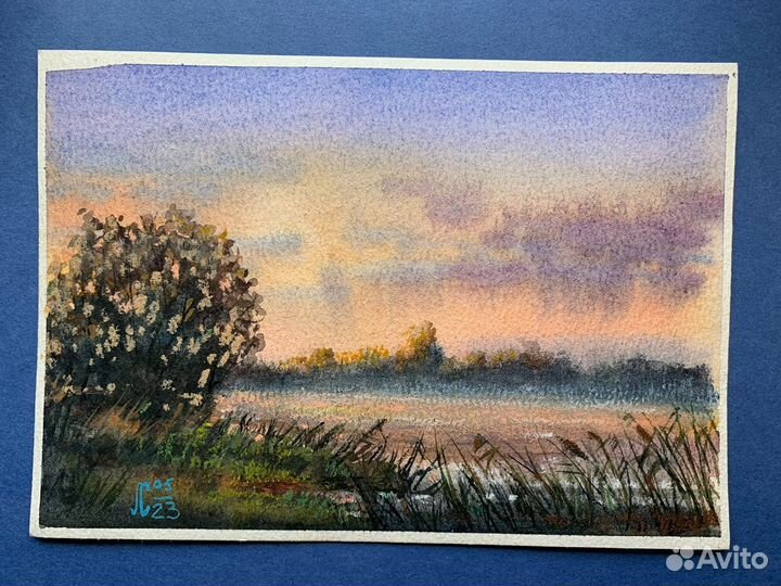 Картины пастелью и акварелью разные