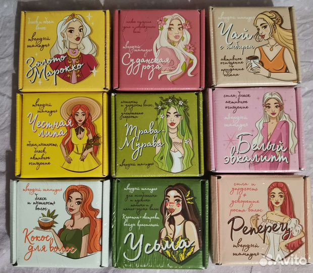 Твёрдый шампунь MeelaMeelo