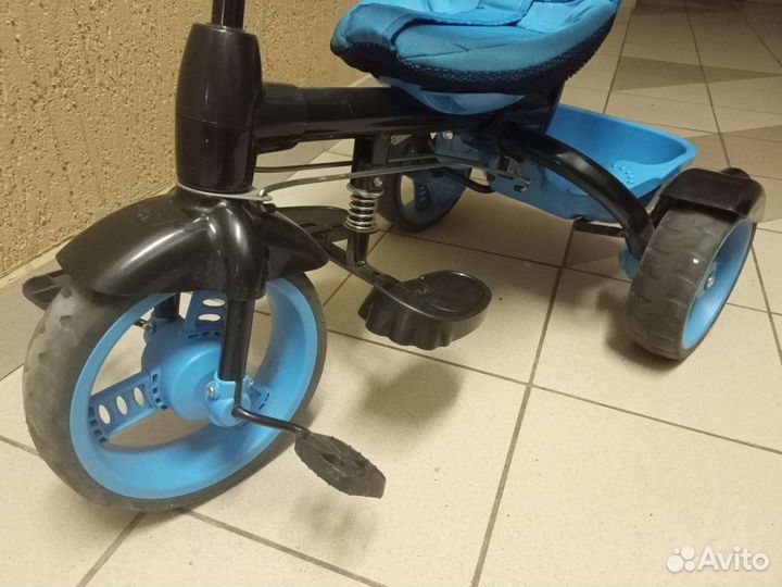 Детский трехколесный велосипед-коляска Nika Joy