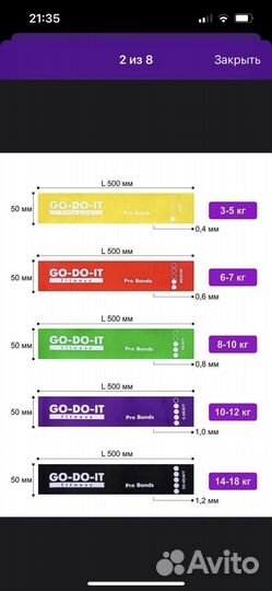 Фитнес резинки