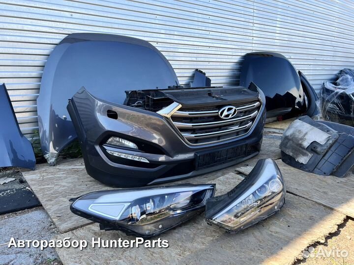 Ноускат морда разбор а\м Хендай Туксон 3 2015-2018