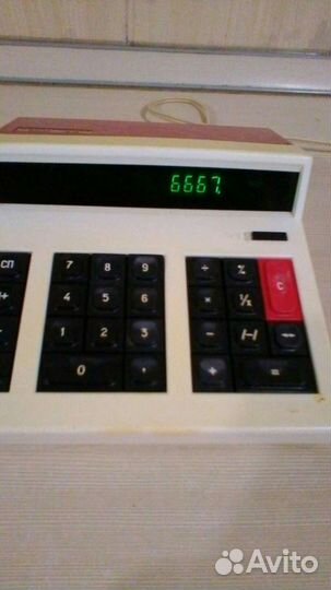 Калькулятор СССР мк42