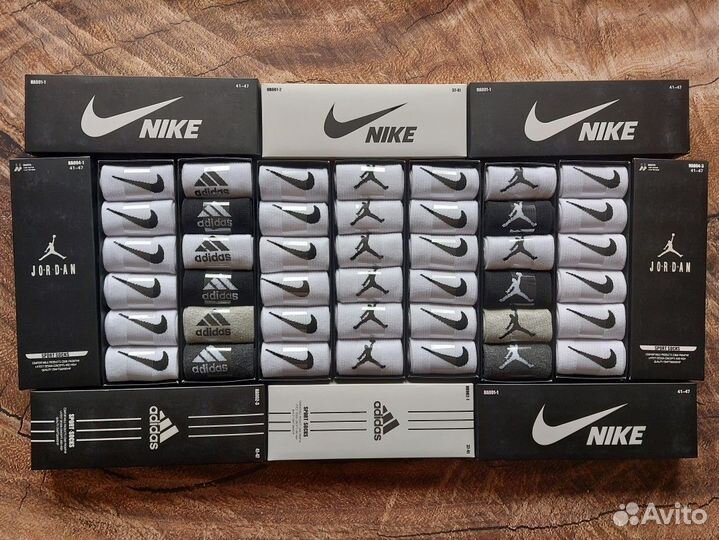 Носки Nike Reebok Jordan Lacoste