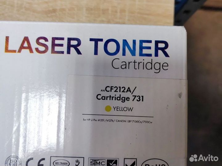 Картридж лазерный совместимый CF212A новый