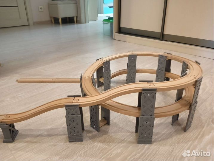 Деревянная железная дорога IKEA