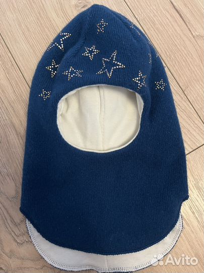 Шапка шлем теплая 50-52 новая