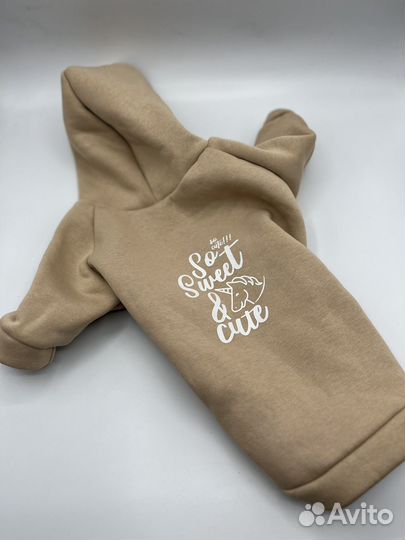 Одежда для маленькой собаки толстовка