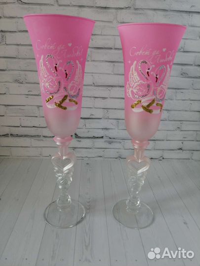 Свадебные бокалы