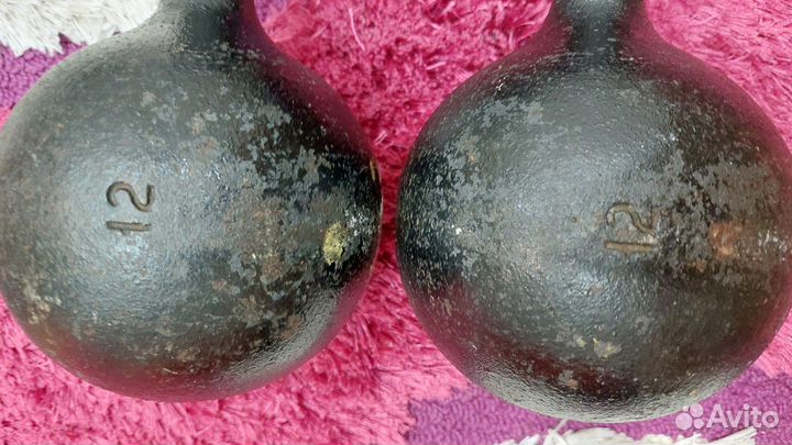 Гантели СССР 12 кг