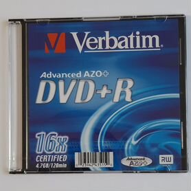 Диск Verbatim DVD-R AZO