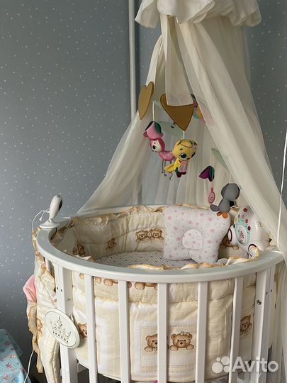 Бортики в детскую кроватку