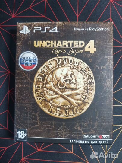 Uncharted 4 Путь вора special edition PS4