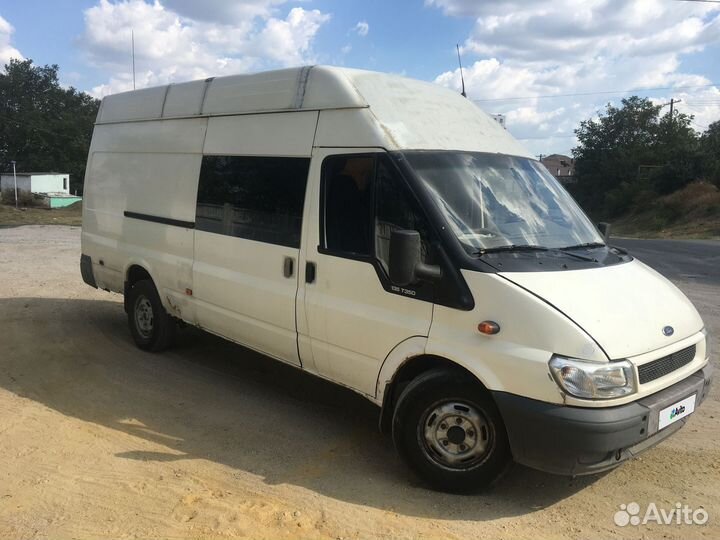Ford Transit 2.4 МТ, 2004, битый, 840 000 км