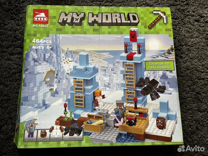 Конструктор Майнкрафт Аналог Лего в ассортименте