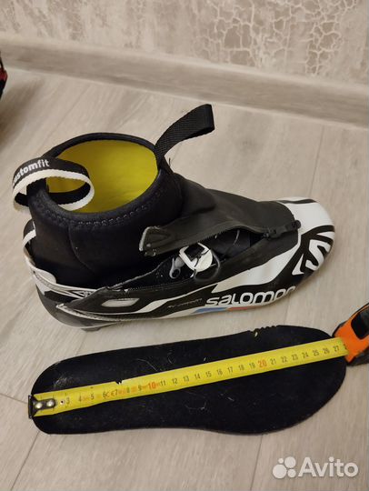 Лыжные ботинки salomon классические