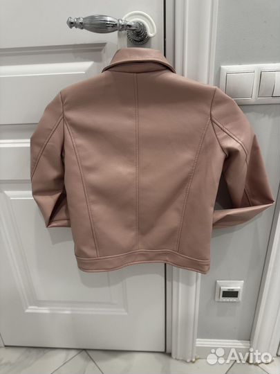 Косуха детская курка 140 кожанка