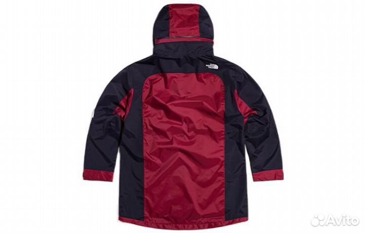 THE north face Windbreaker Jackets Men Black/Red (L)(61)