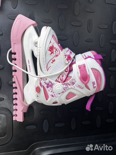 Коньки детские раздвижные 28-30