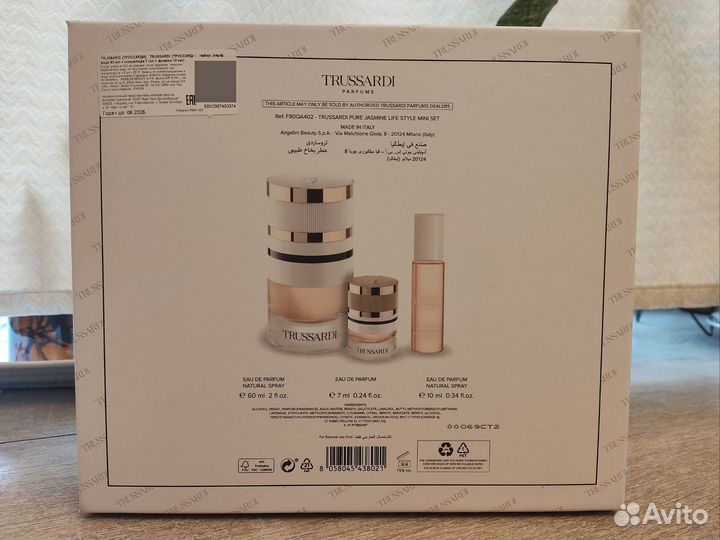 Набор парфюма подарочный