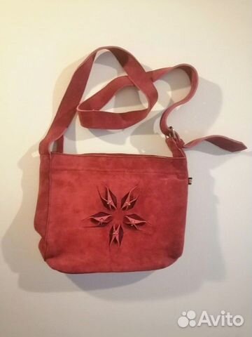 Сумка новая замша