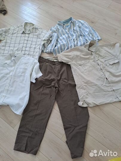 Лот мужской одежды р 52-56 лето(есть wranger)