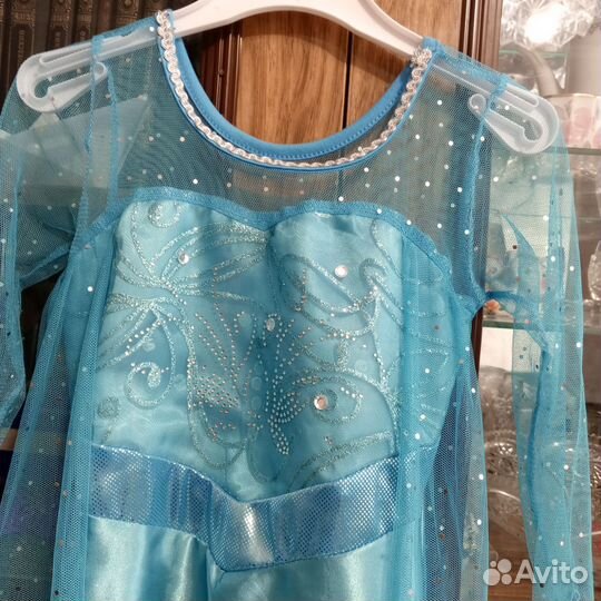 Платье Эльзы холодное сердце 116 размер