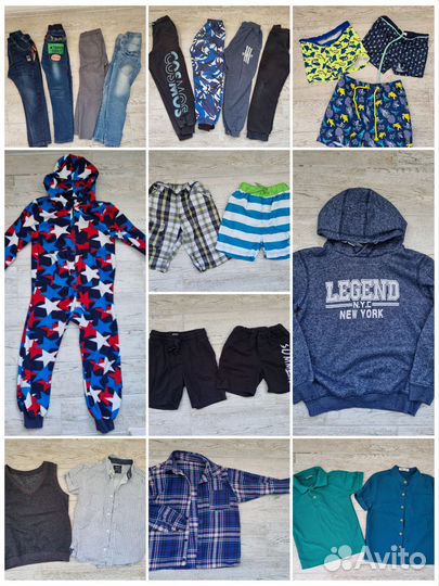Пакет вещей на мальчика 7-8 лет