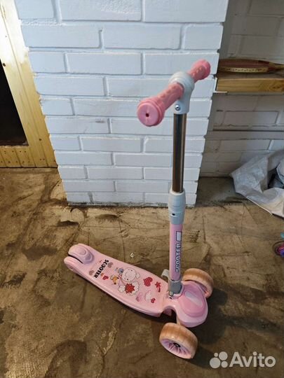 Самокат детский трехколесный