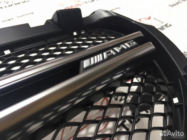 Решетка Mercedes CLA 45AMG W117 + Шильдик