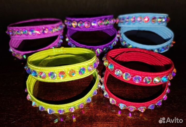 Резинки декор для гимнастических булав